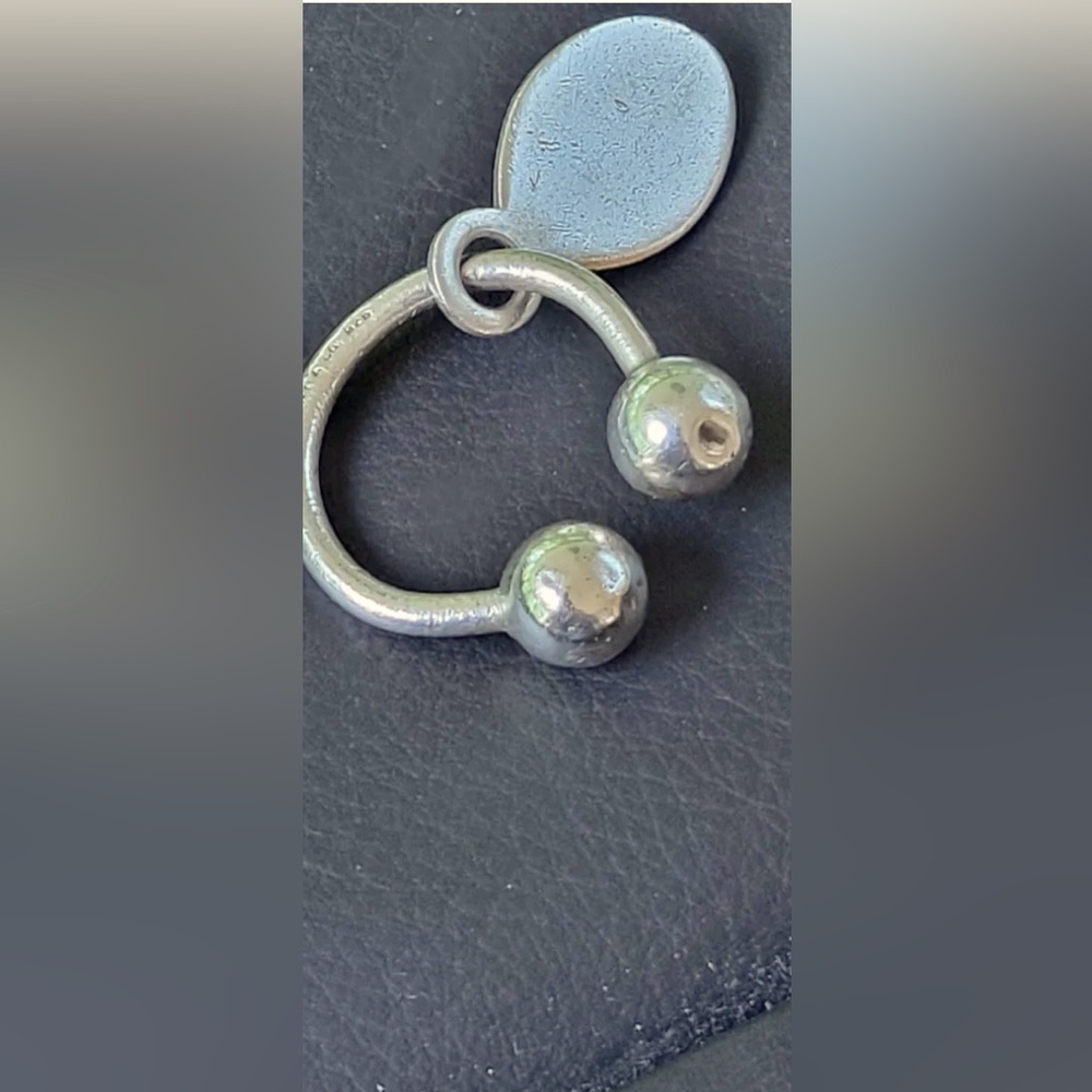 Tiffany & Co. Sterling Silver keyring FOB ring